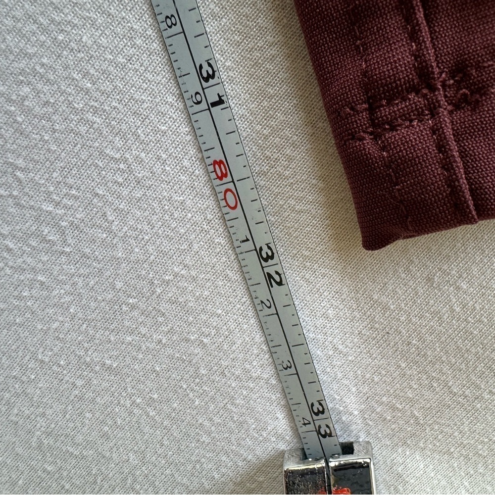 Lululemon Pants Mens 30x32 Brown/Maroon ABC Slim Fit Utility Pants 010-A - Picture 7 of 7